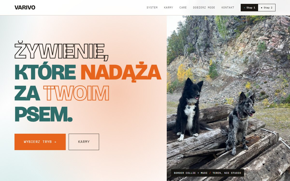 Varivo — karmy premium dla psów, System Żywienia MODE